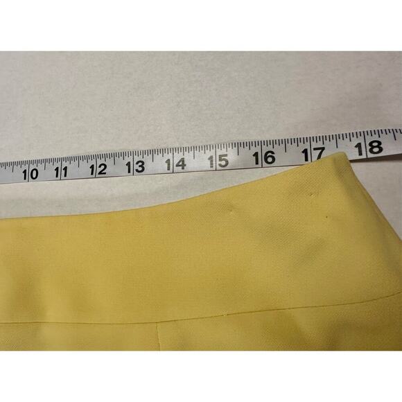 Nipon Boutique Butter Yellow Skirt Size 16 Tulip Classic Elegant Plus - Picture 6 of 8